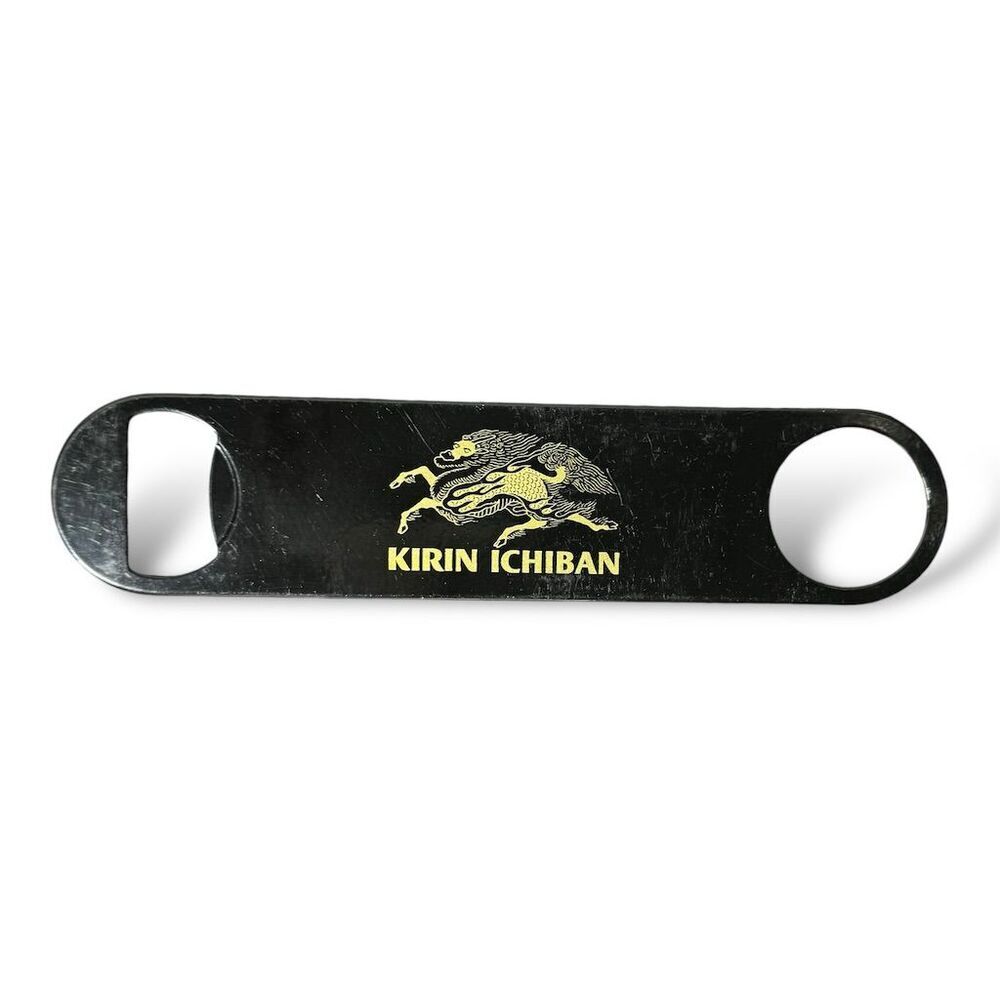 Kirin Ichiban‎ Heavy Duty Black Metal Bottle Opener
